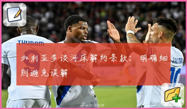 加利亚多谈河床解约条款：明确细则避免误解