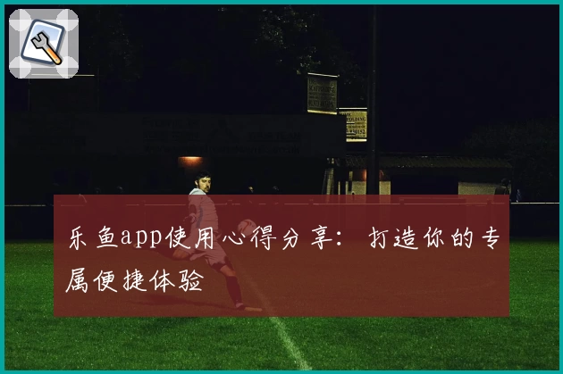 乐鱼app使用心得分享:打造你的专属便捷体验